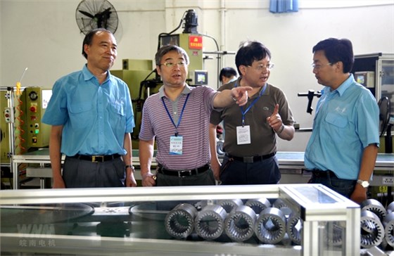 省質量技術監(jiān)督局領導參觀皖南電機