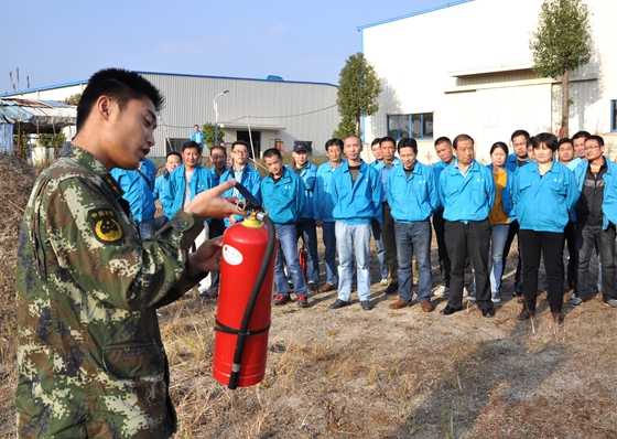 皖南電機舉辦消防知識培訓(xùn) 皖南電機舉辦消防知識培訓(xùn)