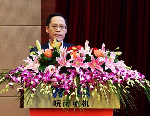 皖南電機(jī)60周年慶典縣委書記耿鵬講話 皖南電機(jī)60周年慶典縣委書記耿鵬講話