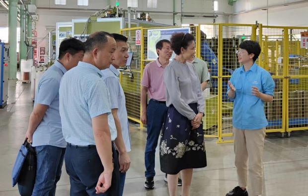 市政協(xié)副主席周小紅來皖南電機調研